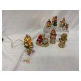 Christmas Porcelain Figurines Collection