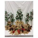 Holiday Floral Arrangement Lot
