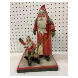House of Hatten Papier-Mï¿½chï¿½ Santa