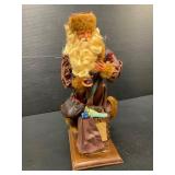 Russian Santa Figurine With Basket