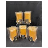 Five Flameless Candles