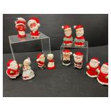 Ceramic Santa Salt and Pepper Shakers