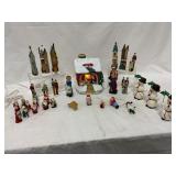 Christmas-Themed Figurine Lot