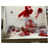 Decorative Red Holiday Items