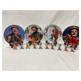 Emmett Kelly Circus Plates and Ornaments