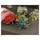 Holiday Decorations and String Lights