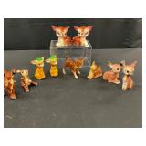 Ceramic Deer Figurines
