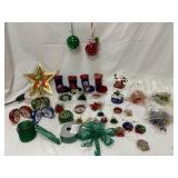 Christmas Decorations and Music Box