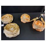 14ft Gold Ribbon Light String