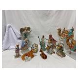 Fitz and Floyd Porcelain Nativity Set