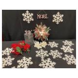 Christmas Decor Set with Tree Topper