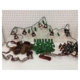 Holiday Decor Lot With Lights and Accessories
