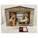 Nativity Set and Crystal Pieces Collection