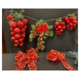 Christmas Decorations Set with Lights