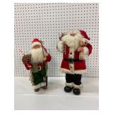 Santa Figurines, 16ï¿½ï¿½ and 18ï¿½ï¿½ Tall