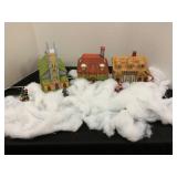 National Decorations Christmas Village Set