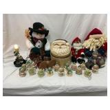 16 Snowman Ornaments with Decor