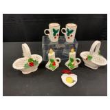 Holiday Ceramic Figurines and Ornaments