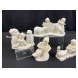 Department 56 Christmas Snowbabies Set