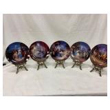 5 Christmas Story Collector Plates