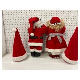 Santa and Mrs. Claus Peek-a-Boo Dolls