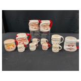 Santa Claus Mug Figurines