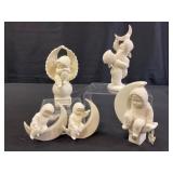 Department 56 Snowbabies Figurine and Ornament Set