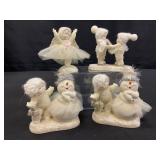Department 56 Figurine Trio Set