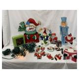 Christmas Holiday Decorations Lot