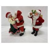 Christmas Santa and Mrs. Claus Figures