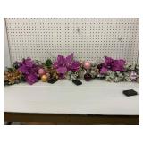 Festive Holiday Garland With Ornaments