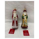 Landmark Creations Hand-Blown Glass Ornaments