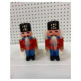 Nutcracker Soldier Holders, Set of Two