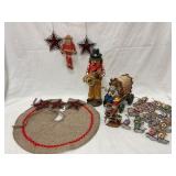 Cowboy-Themed Holiday Decor Lot