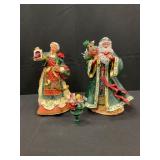 Lena Liu Figures and Lamp Finial Set