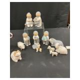 Terracotta Indian Nativity Set by Stella Teller