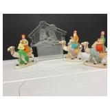 Nativity Set with Camels and Kings