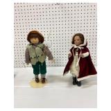 Two TJ Collection Dolls in Costume