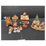 Cherished Teddy 3-Piece Figurine Set and more