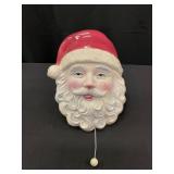 10-Inch Clay Musical Santa Mask