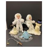 Ashton-Drake Snowbaby Figurines Set