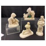 Four Department 56 Snowbabies