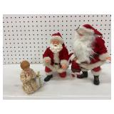 Christmas Figurines with Santas