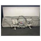 Gray Two Gun Carrying/Storage Bag