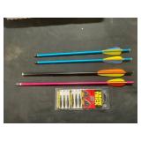 Crossbow Bolts with Broadhead Tips