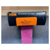 338 Lapua Ammunition by HSM, 250 Grain