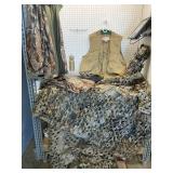 Hunting Gear Assortment with Camo Patterns