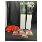Archery Arrows and Broadhead Sets