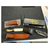 German Bull and GERBER Knives Set
