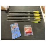 Archery Arrows and Accessories Lot